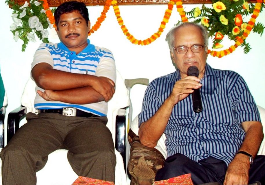with Bibhuti Pattanaik
