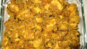 Methi Saaga Chicken in Odiya Style eodisha