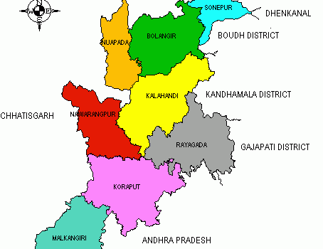 KBK Odisha district