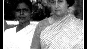 Parbati Giri with Indira Gandhi